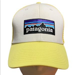 Yellow/White Patagonia Baseball Cap OSFA